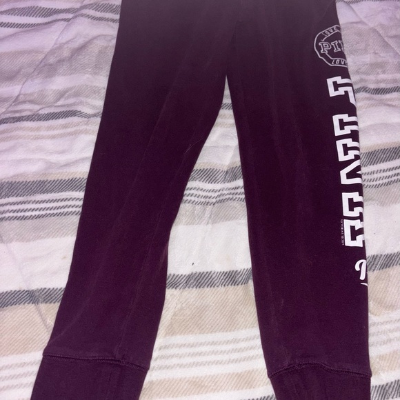 PINK Victoria's Secret Pants - PINK Victoria's Secret Purple Kids Leggings